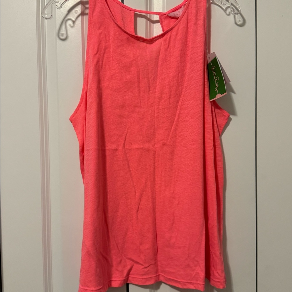 Lilly Pulitzer Rexi Top Sunrise Coral